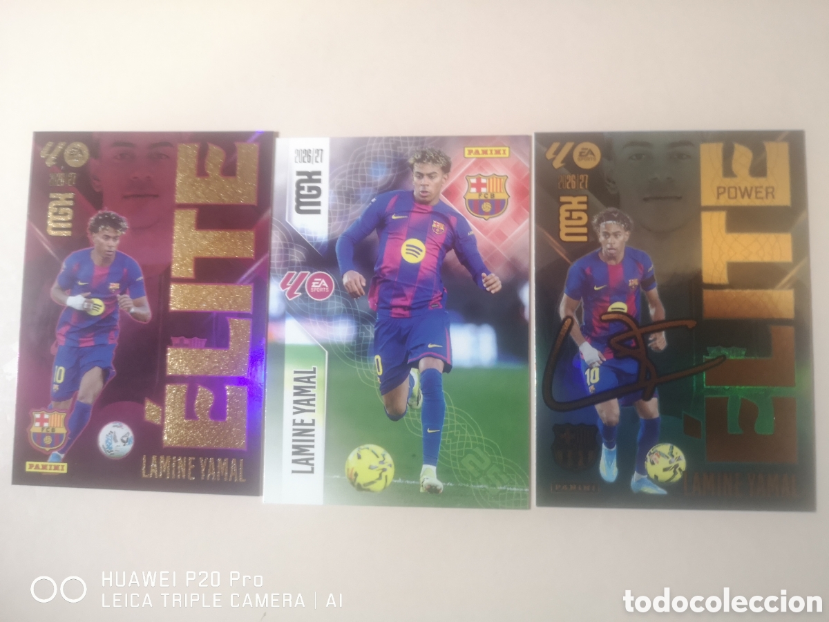 Cromos de f&uacute;tbol: MEGACRACKS 2026 2027 2026 27 LAMINE YAMAL ELITE POWER 9P - BARCELONA