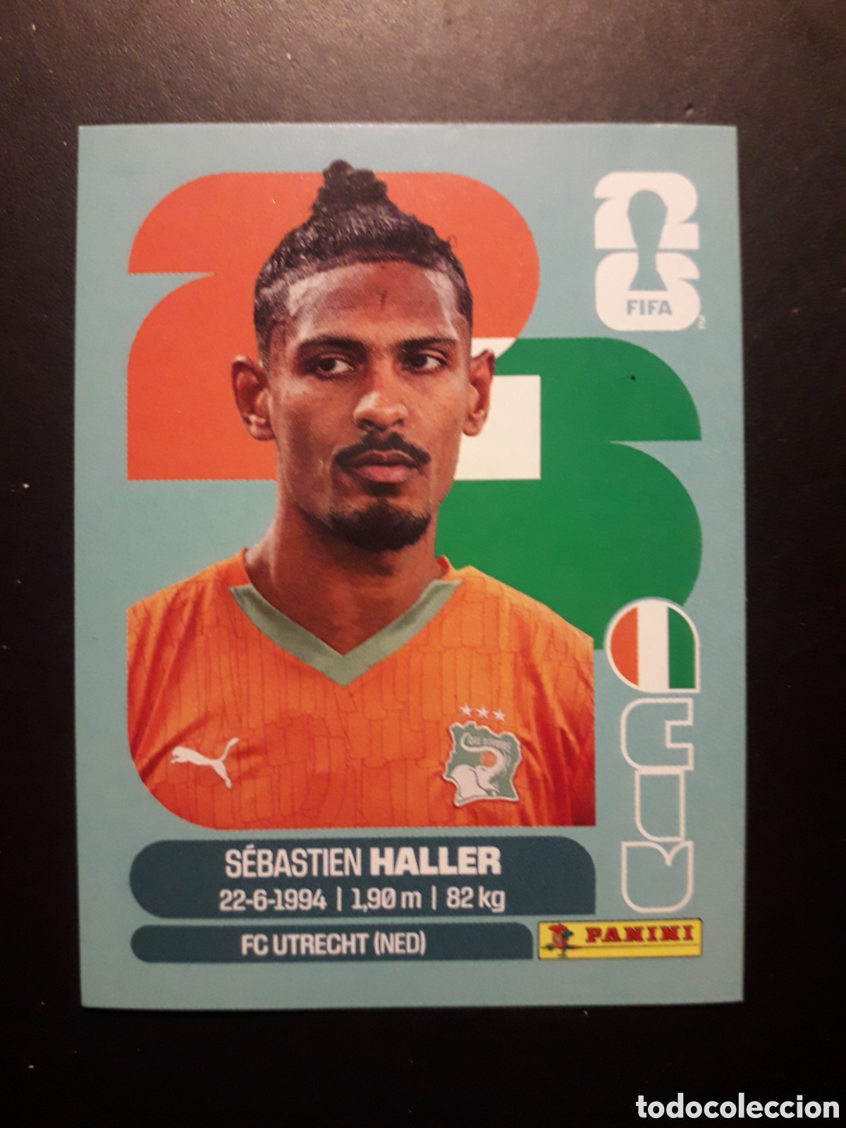 Cromos de f&uacute;tbol: HALLER COSTA DE MARFIL CIV 16 MUNDIAL F&Uacute;TBOL 2026 FIFA WORLD CUP PANINI SIN PEGAR PEDIDO M&Iacute;NIMO 3&euro;.