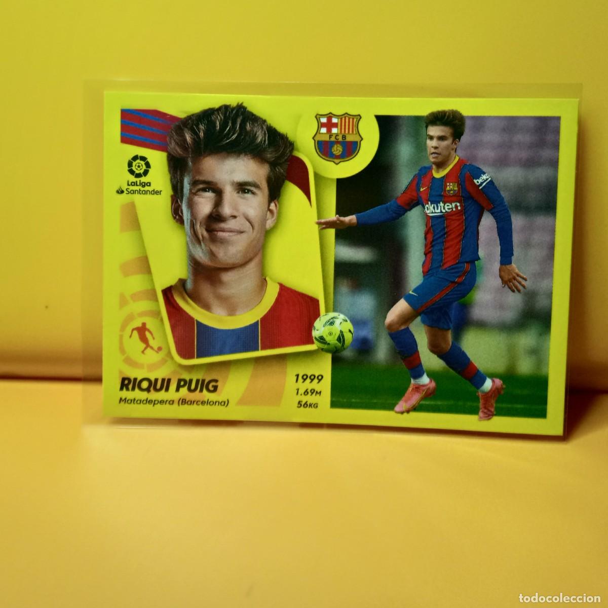 Cromos de f&uacute;tbol: EDICIONES ESTE 2021 2022 21 22 F.C BARCELONA RIQUI PUIG 15B 15 B
