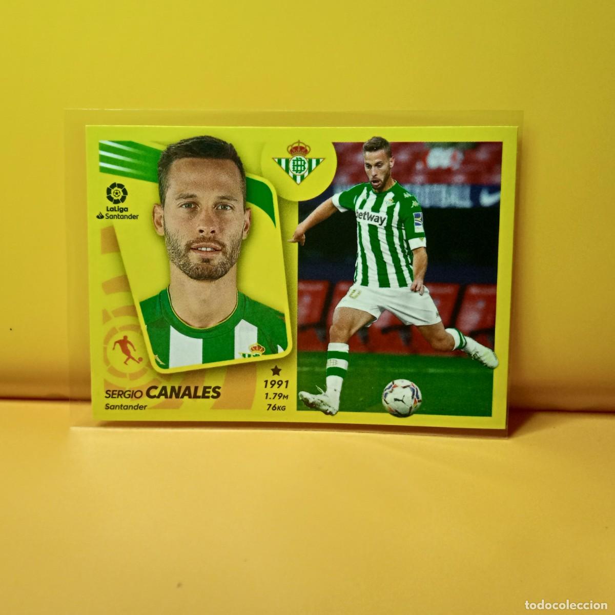 Cromos de f&uacute;tbol: EDICIONES ESTE 2021 2022 21 22 REAL BETIS CANALES 14