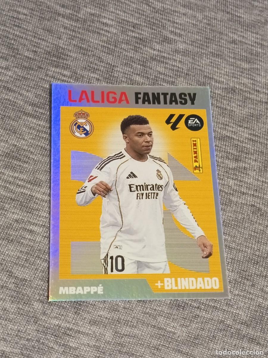 Cromos de f&uacute;tbol: Liga este 26 27 Panini MBAPPE N&deg;9 LA LIGA FANTASY nuevo