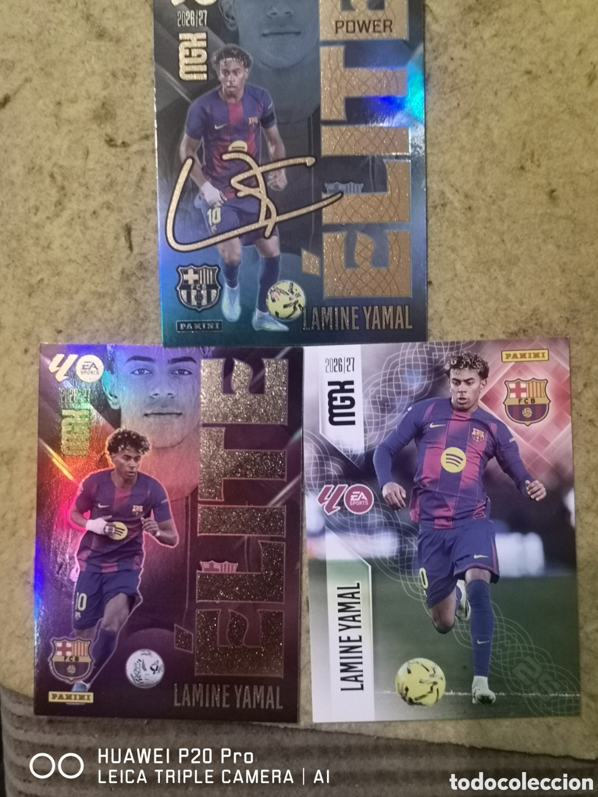 Cromos de f&uacute;tbol: MEGACRACKS 2026 2027 2026 27 LAMINE YAMAL ELITE POWER 9P - BARCELONA