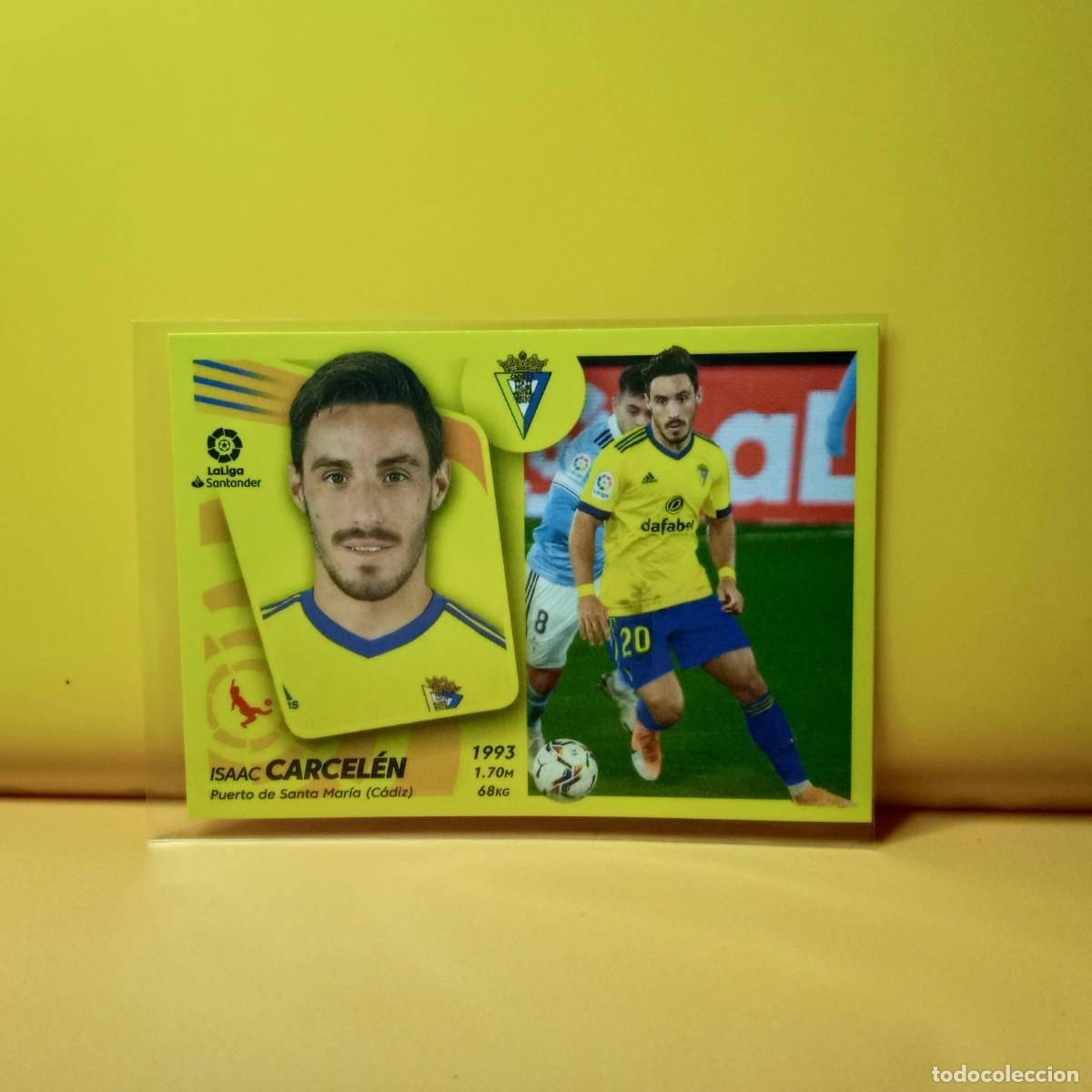 Cromos de f&uacute;tbol: EDICIONES ESTE 2021 2022 21 22 C&Aacute;DIZ C.F CARCEL&Eacute;N 7A 7 A