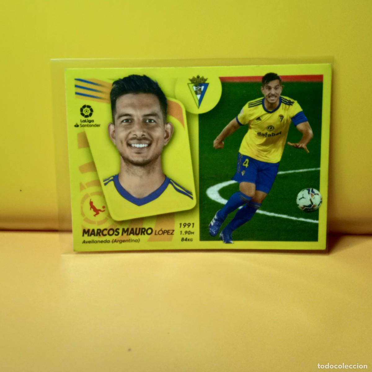 Cromos de f&uacute;tbol: EDICIONES ESTE 2021 2022 21 22 C&Aacute;DIZ C.F MARCOS MAURO 8