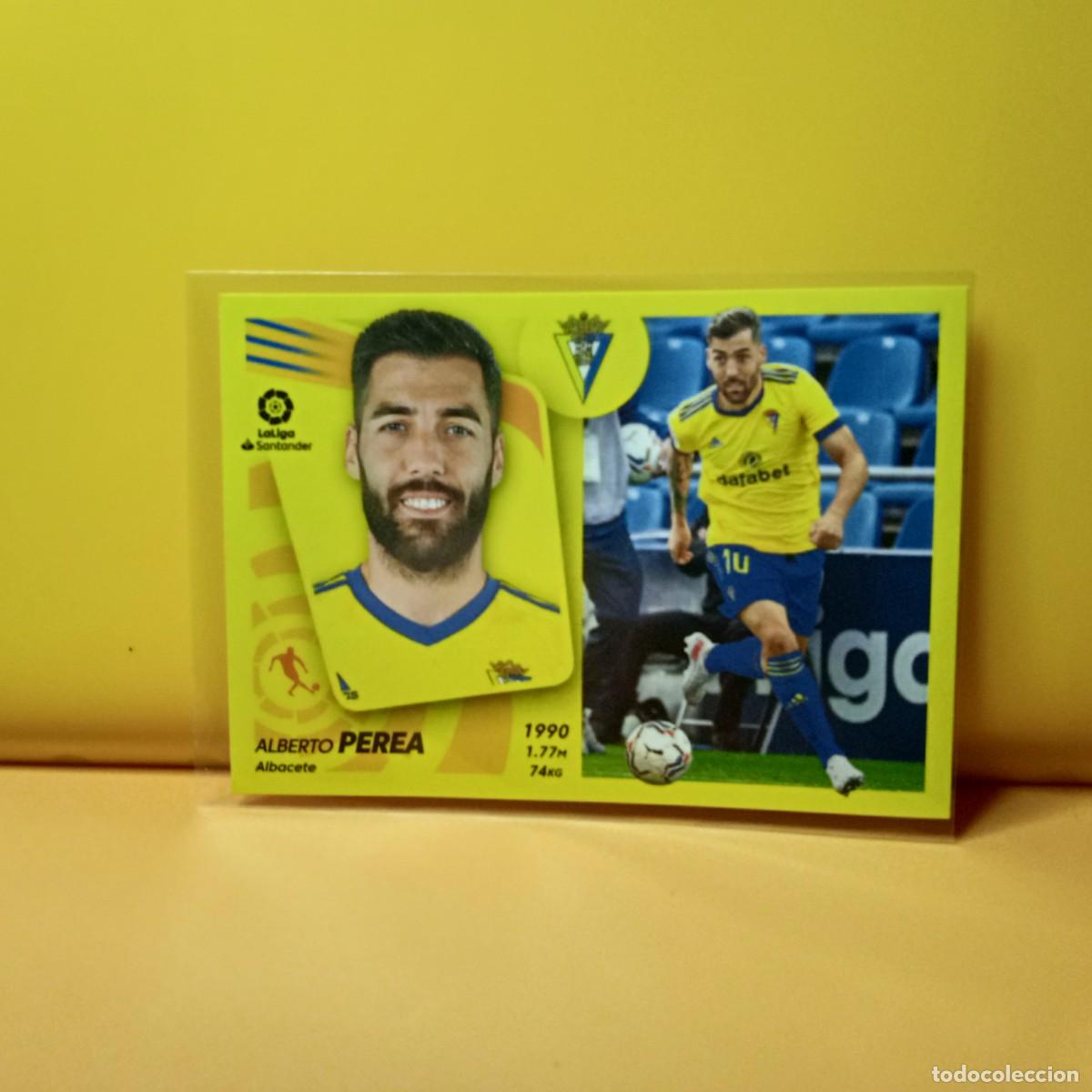 Cromos de f&uacute;tbol: EDICIONES ESTE 2021 2022 21 22 C&Aacute;DIZ C.F PEREA 16