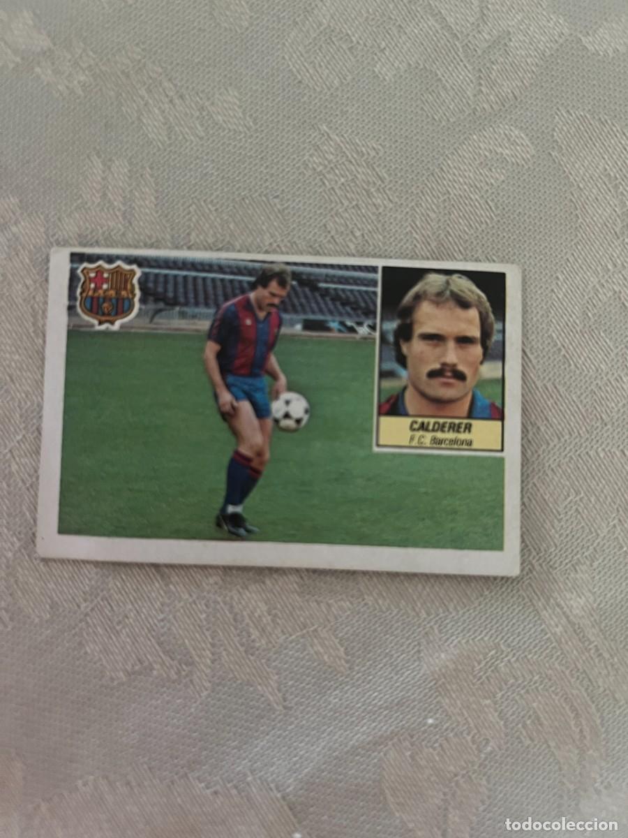 Cromos de Futebol: CALDERER BARCELONA FICHAJE 27 SIN PEGAR EDICIONES ESTE 1984/85