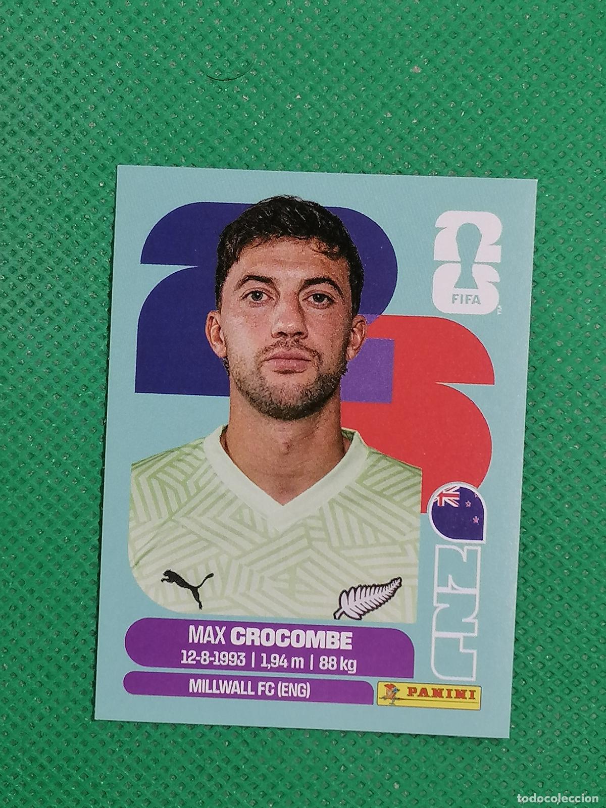 Cromos de Futebol: NZL 2 NZL2 MAX CROCOMBE NUEVA ZELANDA ⚽ PANINI FIFA MUNDIAL WORLD CUP 26 2026 STICKER ⚽
