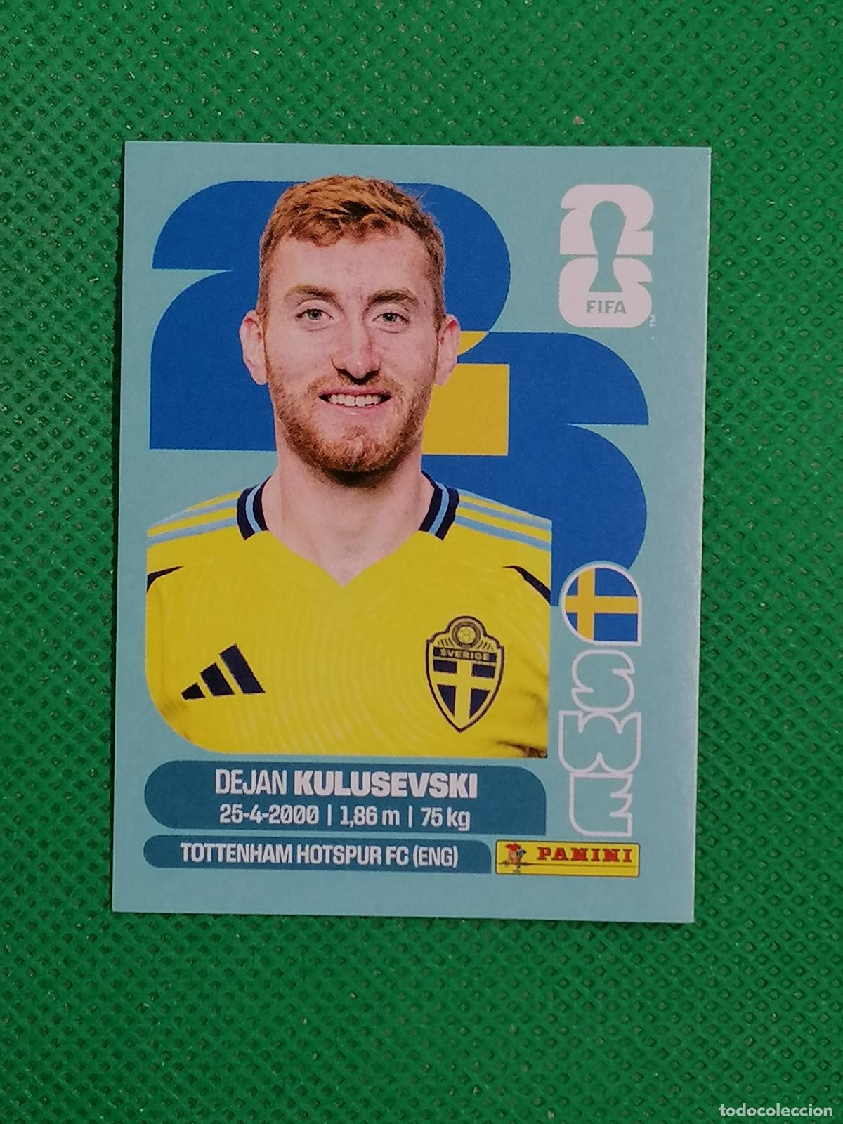 Cromos de Futebol: SWE 17 SWE17 DEJAN KULUSEVSKI SUECIA ⚽ PANINI FIFA MUNDIAL WORLD CUP 26 2026 STICKER ⚽
