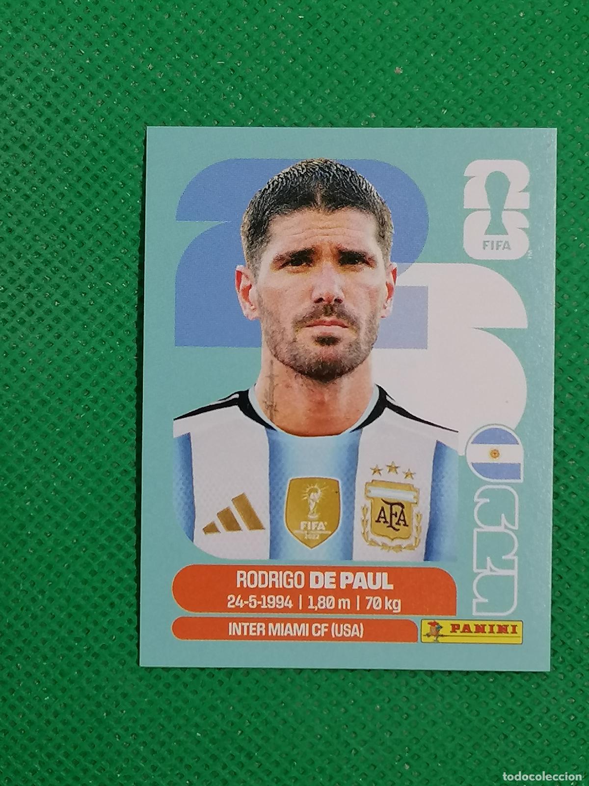 Cromos de Futebol: ARG 10 ARG10 RODRIGO DE PAUL ARGENTINA ⚽ PANINI FIFA MUNDIAL WORLD CUP 26 2026 STICKER ⚽