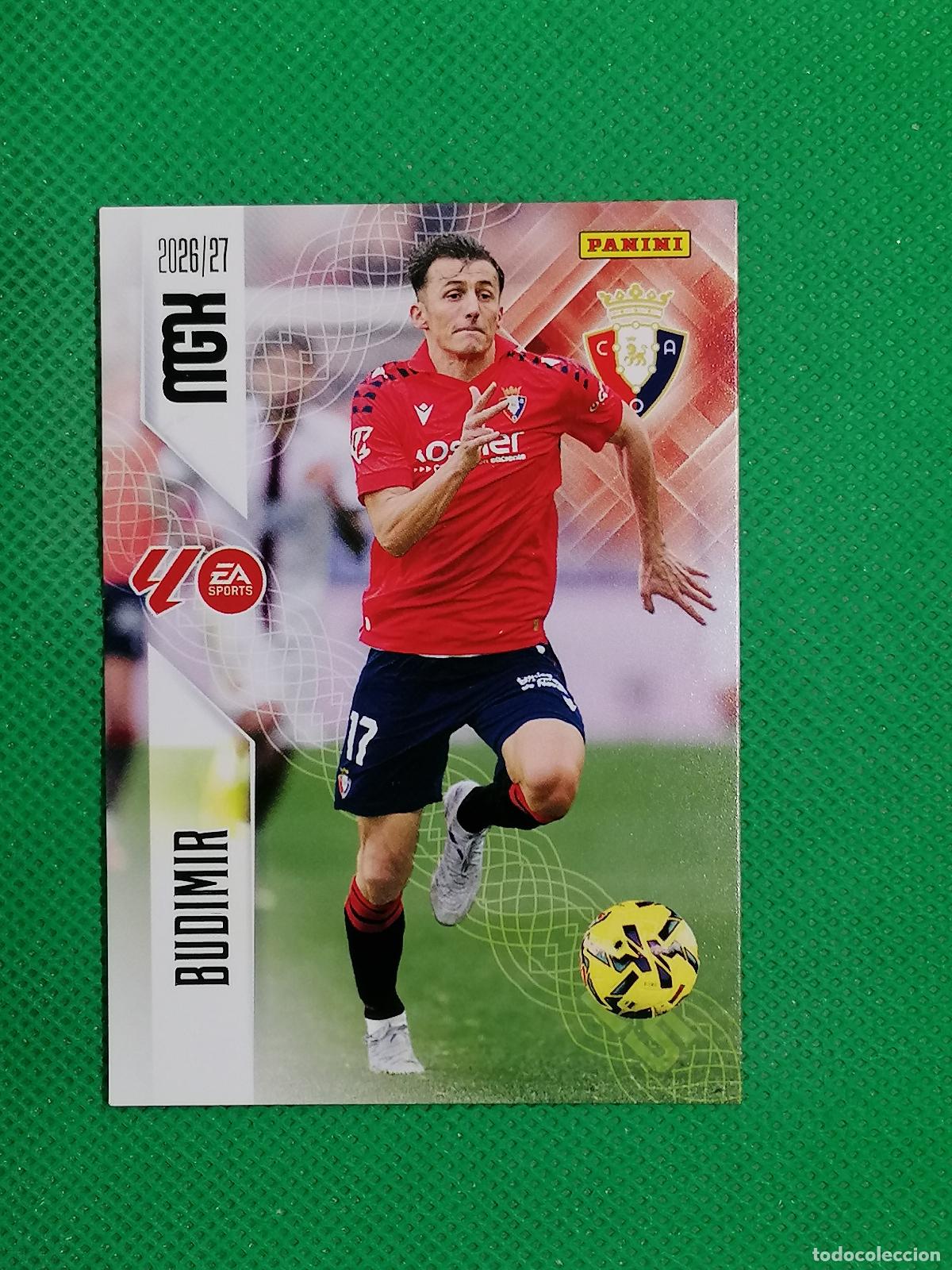 Cromos de f&uacute;tbol: 270 BUDIMIR OSASUNA ⚽ MEGACRACKS LIGA 2026 2027 26 27 ⚽
