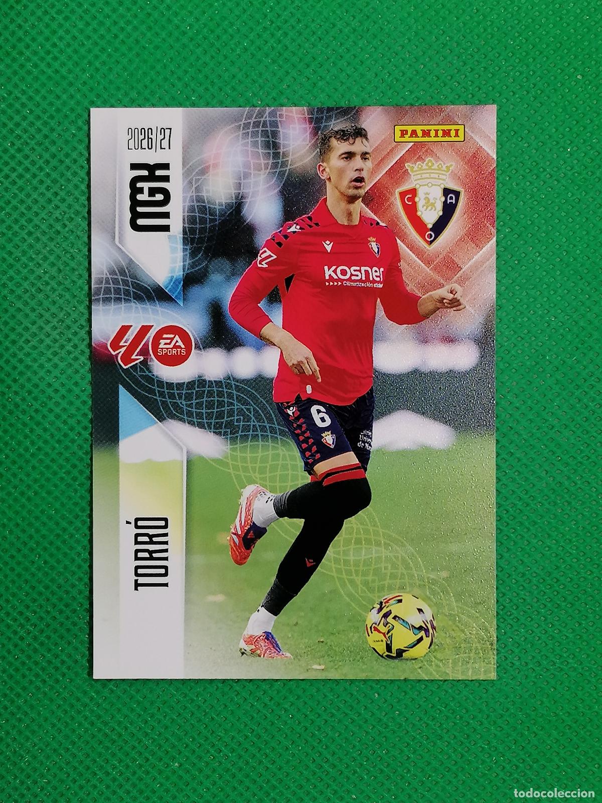 Cromos de f&uacute;tbol: 262 TORRO OSASUNA ⚽ MEGACRACKS LIGA 2026 2027 26 27 ⚽