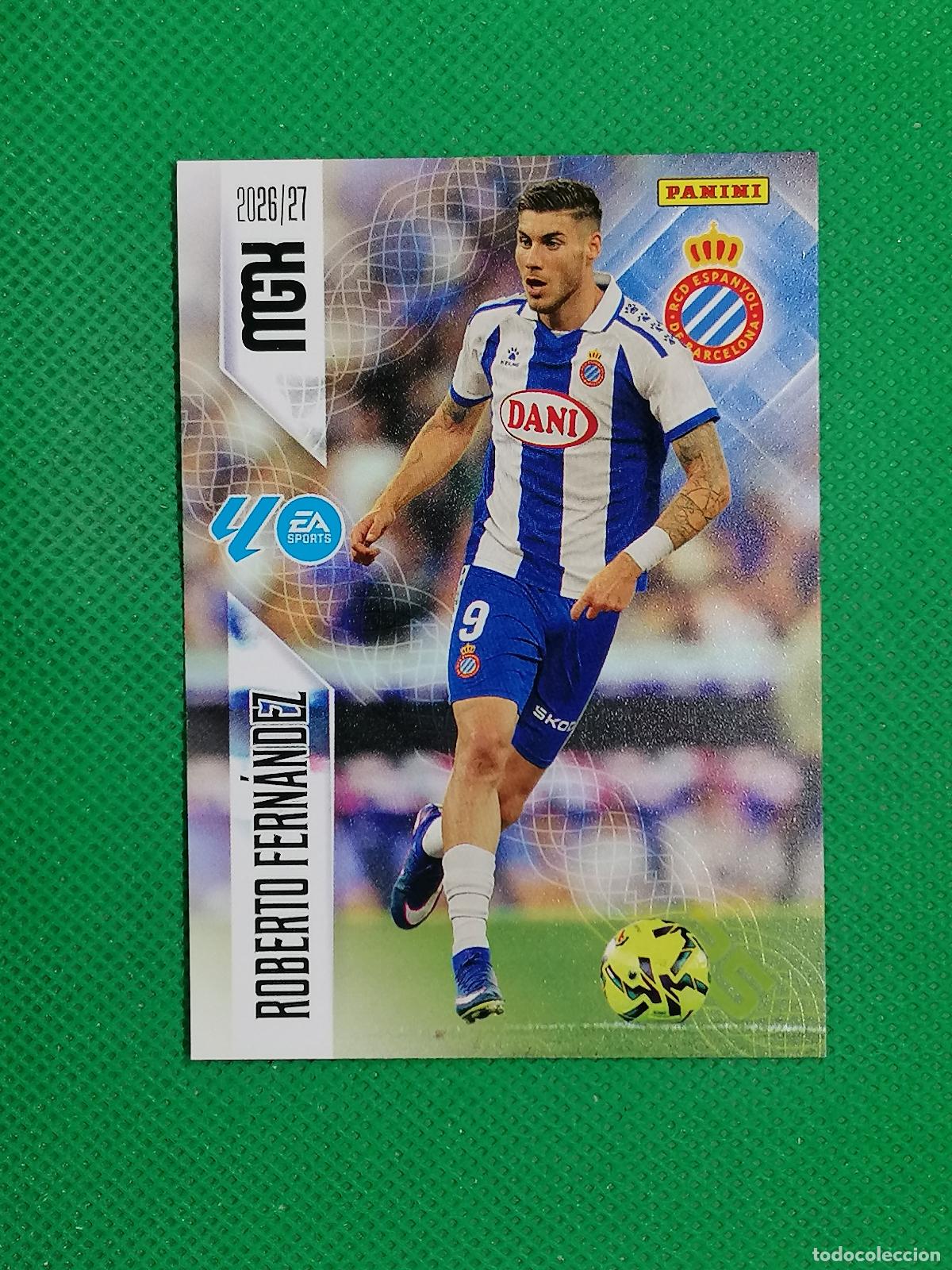 Cromos de f&uacute;tbol: 178 ROBERTO FERNANDEZ ESPANYOL ⚽ MEGACRACKS LIGA 2026 2027 26 27 ⚽