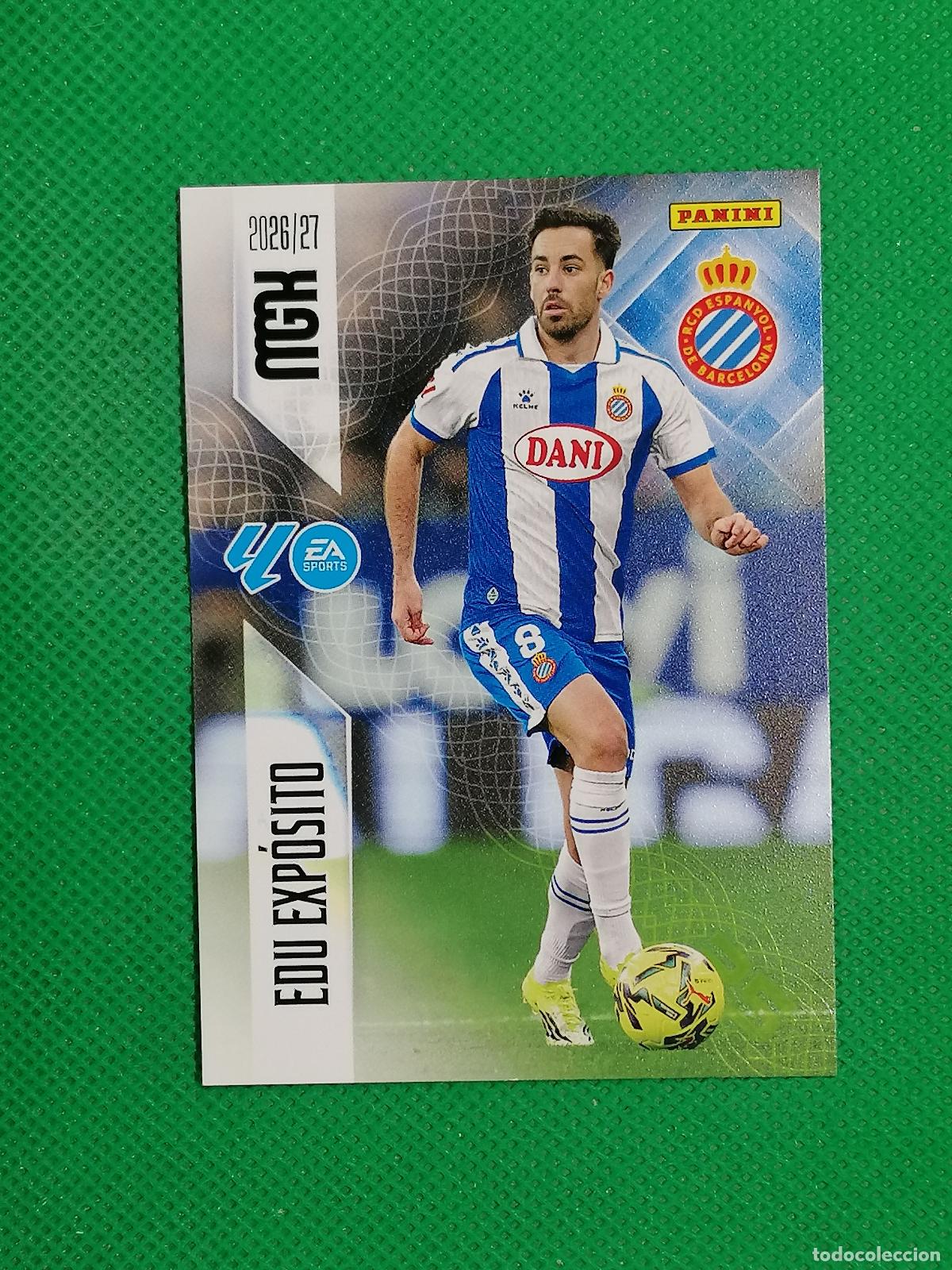 Cromos de f&uacute;tbol: 174 EDU EXPOSITO ESPANYOL ⚽ MEGACRACKS LIGA 2026 2027 26 27 ⚽
