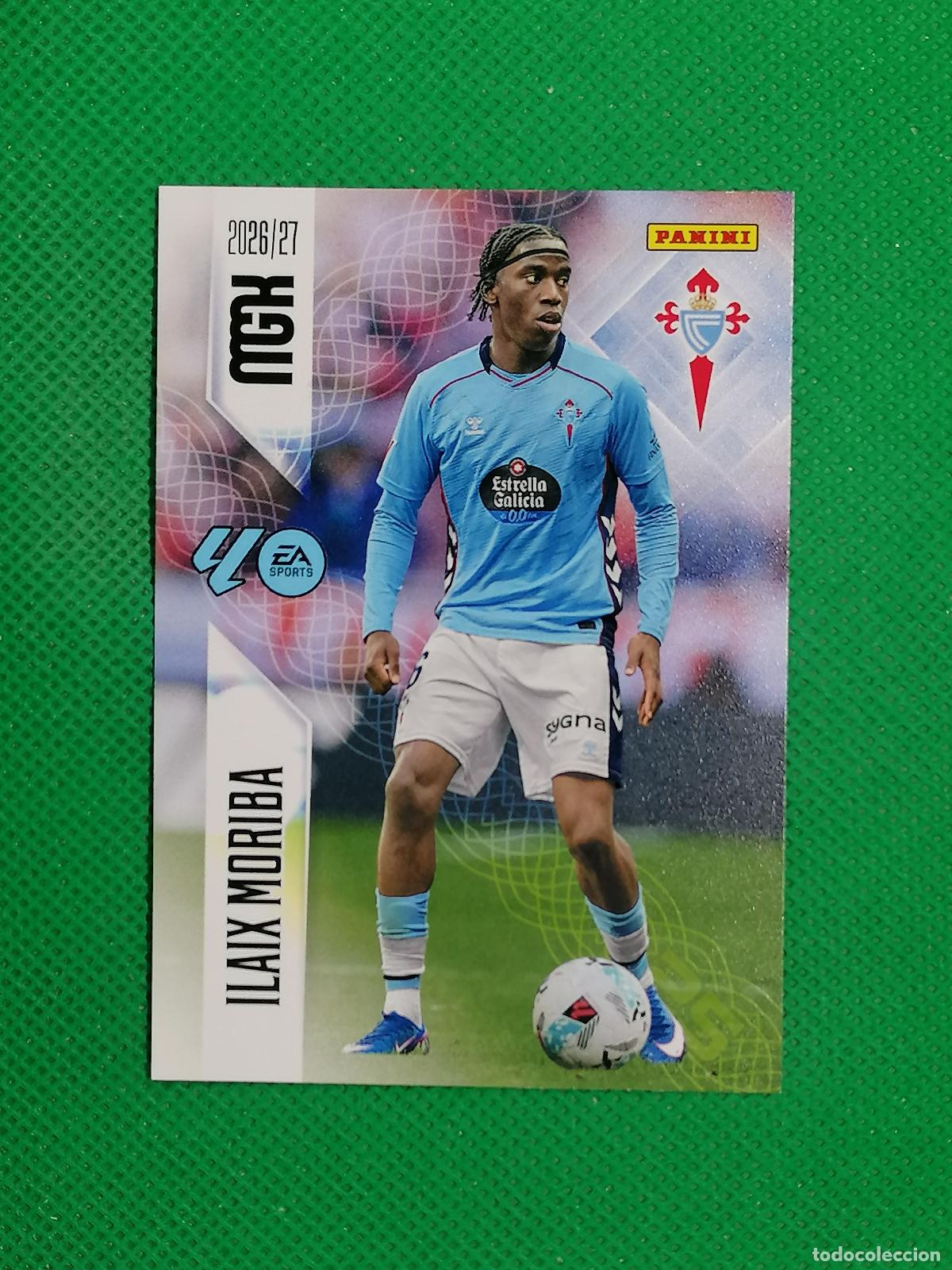 Cromos de f&uacute;tbol: 118 ILAIX MORIBA CELTA DE VIGO ⚽ MEGACRACKS LIGA 2026 2027 26 27 ⚽