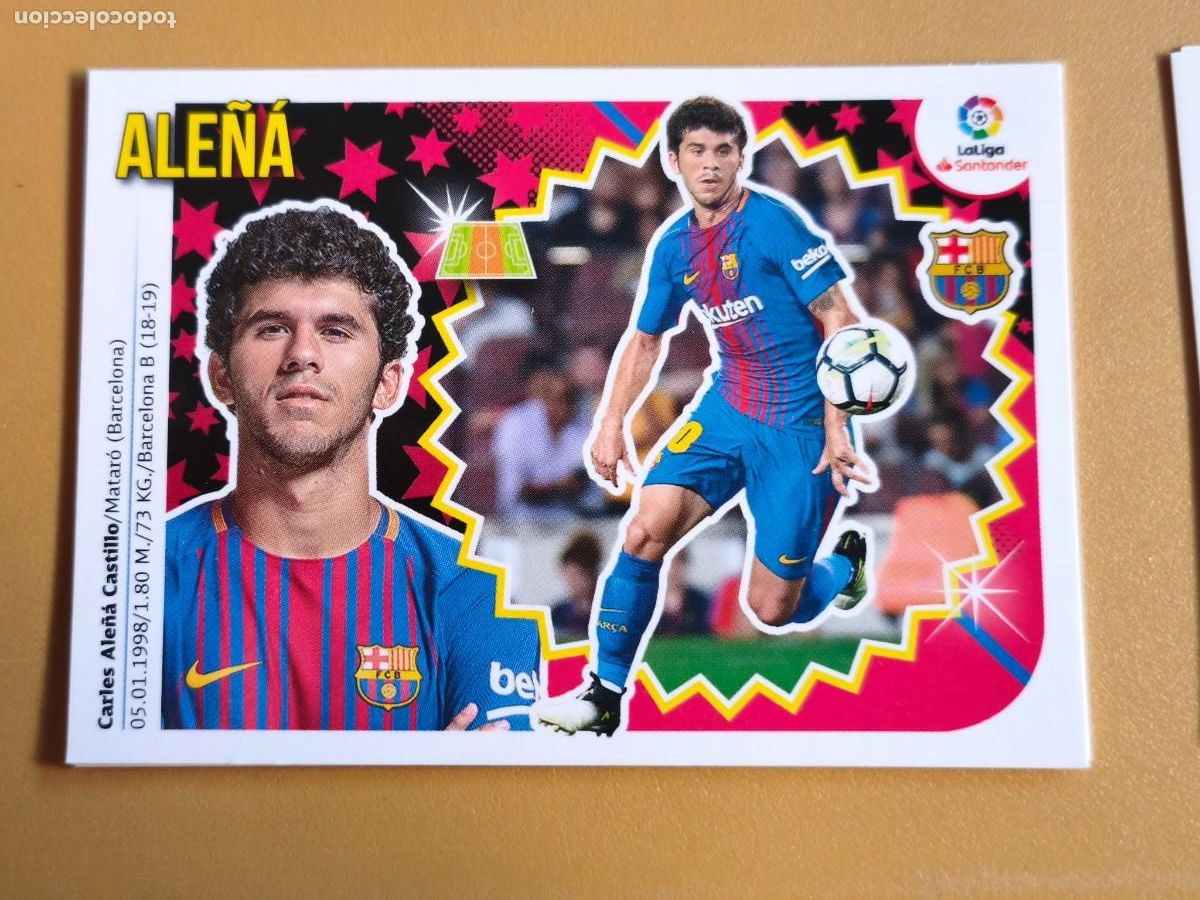 Cromos de f&uacute;tbol: ale&ntilde;a, liga 2018 19 coloca