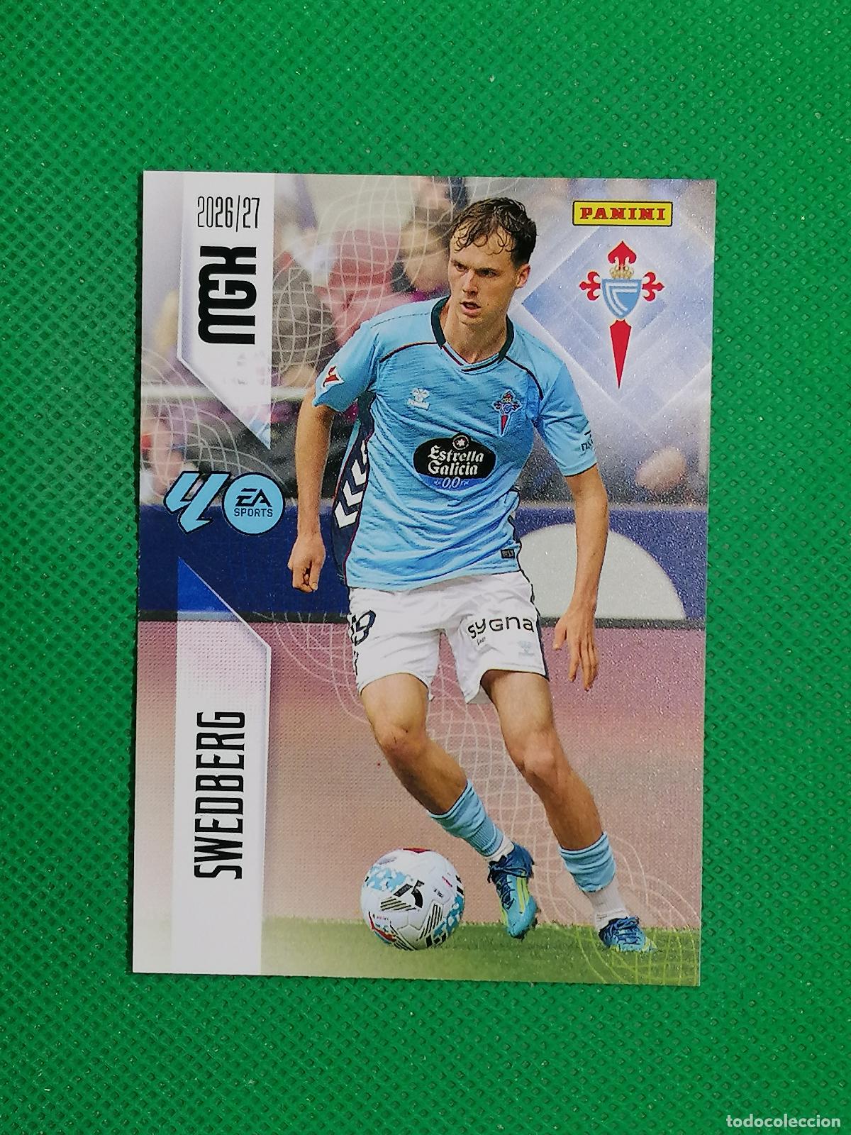 Cromos de f&uacute;tbol: 122 SWEDBERG CELTA DE VIGO ⚽ MEGACRACKS LIGA 2026 2027 26 27 ⚽