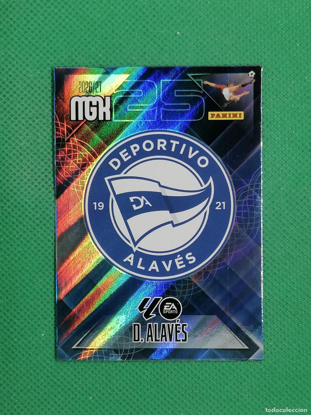 Cromos de f&uacute;tbol: 19 ESCUDO ALAVES ⚽ MEGACRACKS LIGA 2026 2027 26 27 ⚽