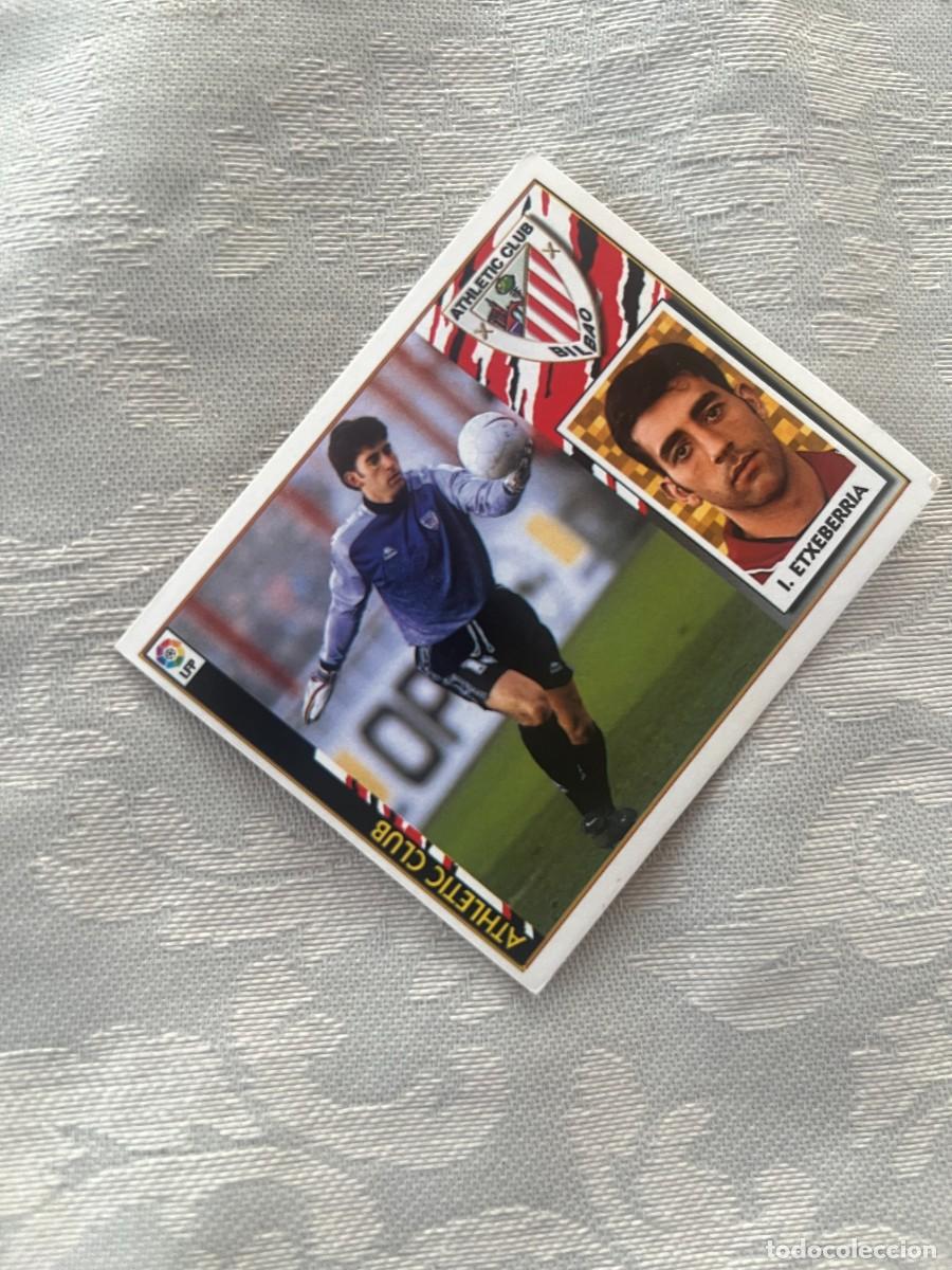 Cromos de f&uacute;tbol: ETXEBERR&Iacute;A AT BILBAO SIN PEGAR LIGA ESTE 1997/98 97 98