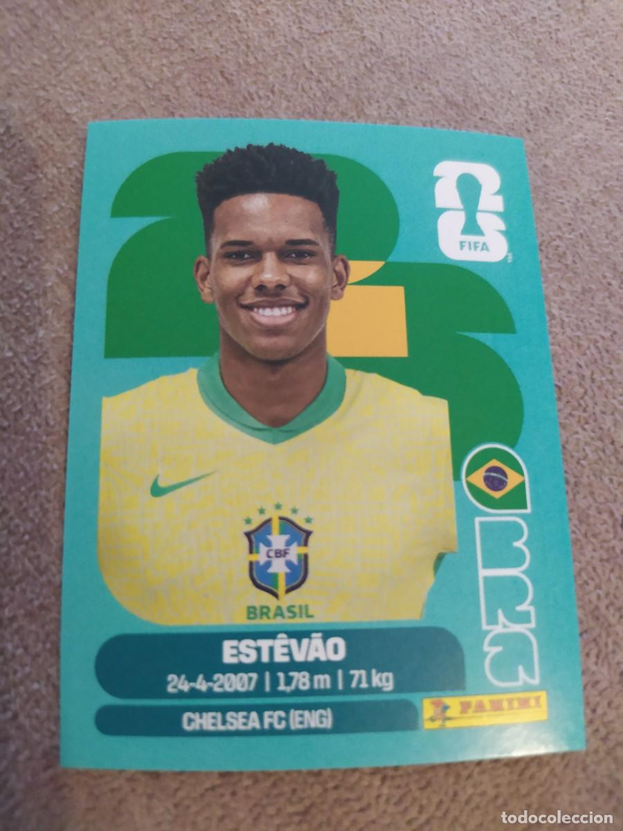 Cromos de f&uacute;tbol: BRA 20 BRA20 ESTEVAO Brasil Mundial 2026 Panini