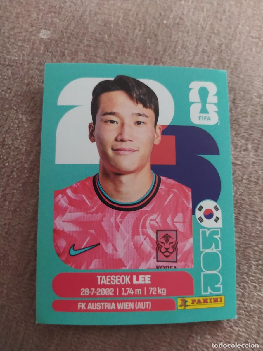 Cromos de f&uacute;tbol: KOR 08 KOR8 Taeseok LEE 8 Corea Korea del Sur Mundial 2026 Panini