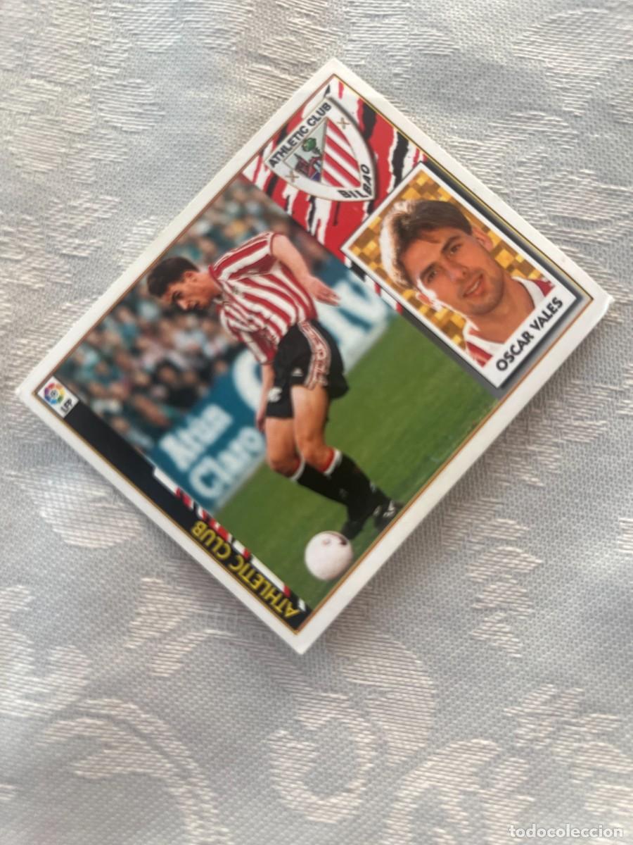 Cromos de f&uacute;tbol: OSCAR VALES AT BILBAO SIN PEGAR LIGA ESTE 1997/98 97 98