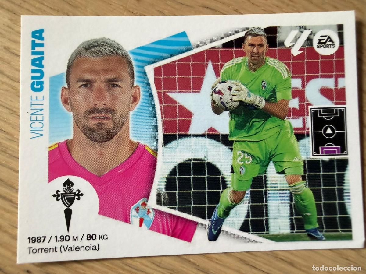 Cromos de f&uacute;tbol: 3 GUAITA CELTA VIGO 24 25 2024 2025 LIGA EA SPORTS COLECCIONES ESTE SIN PEGAR STICKER