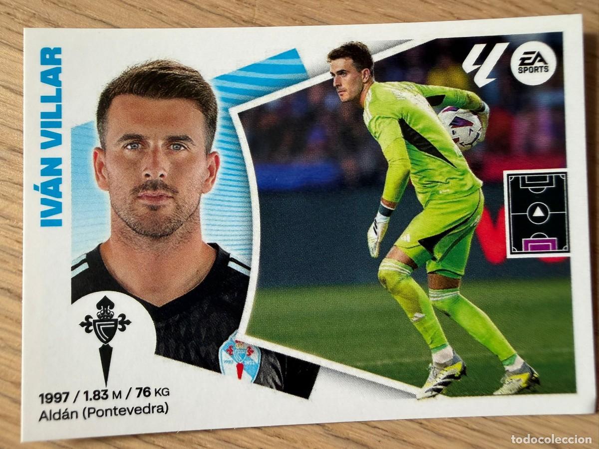 Cromos de f&uacute;tbol: 4 IVAN VILLAR CELTA VIGO 24 25 2024 2025 LIGA EA SPORTS COLECCIONES ESTE SIN PEGAR STICKER