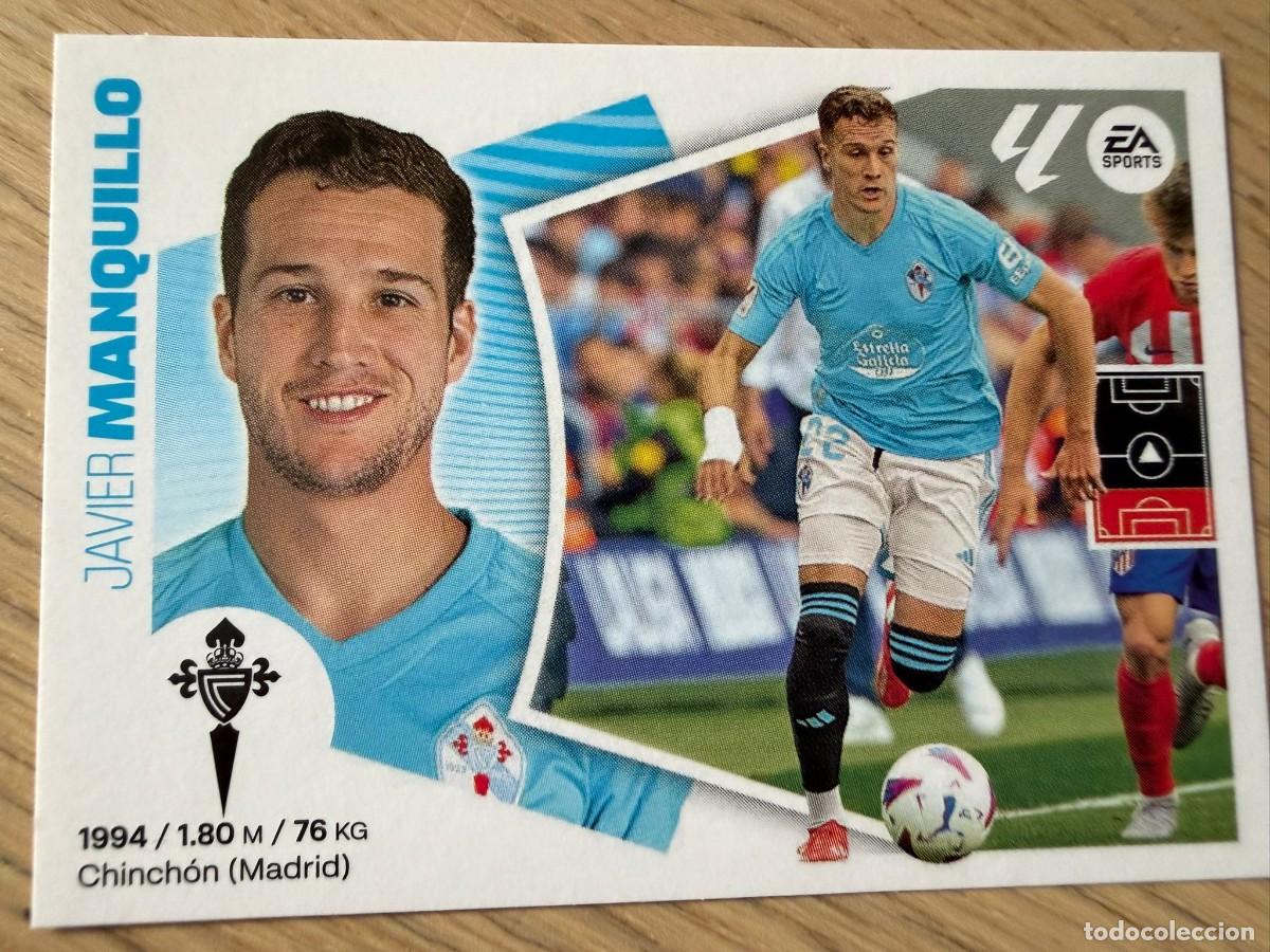 Figurine di Calcio: 5 MANQUILLO CELTA VIGO 24 25 2024 2025 LIGA EA SPORTS COLECCIONES ESTE SIN PEGAR STICKER