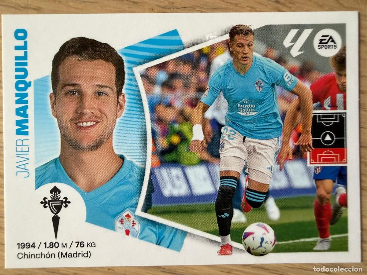 Figurine di Calcio: 5 MANQUILLO CELTA VIGO 24 25 2024 2025 LIGA EA SPORTS COLECCIONES ESTE SIN PEGAR STICKER