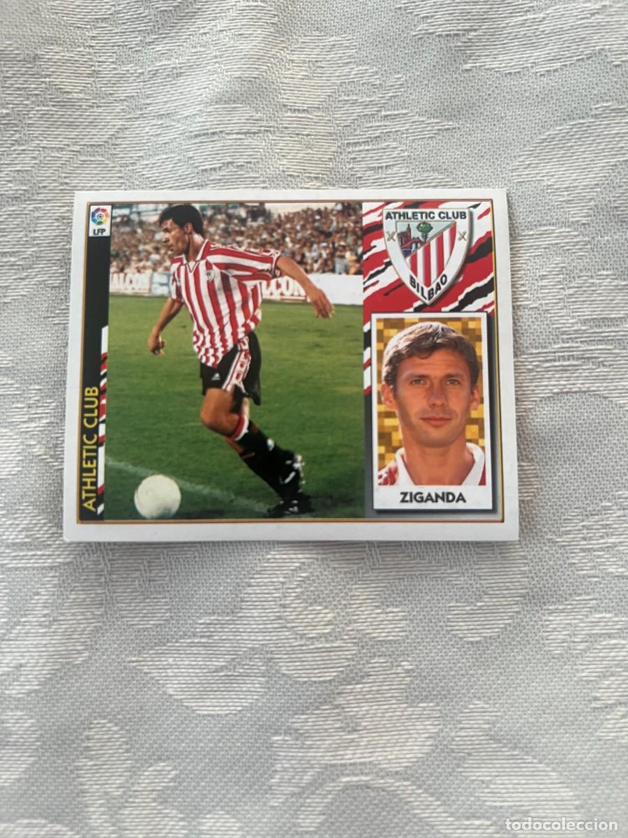 Figurine di Calcio: ZIGANDA AT BILBAO SIN PEGAR LIGA ESTE 1997/98 97 98