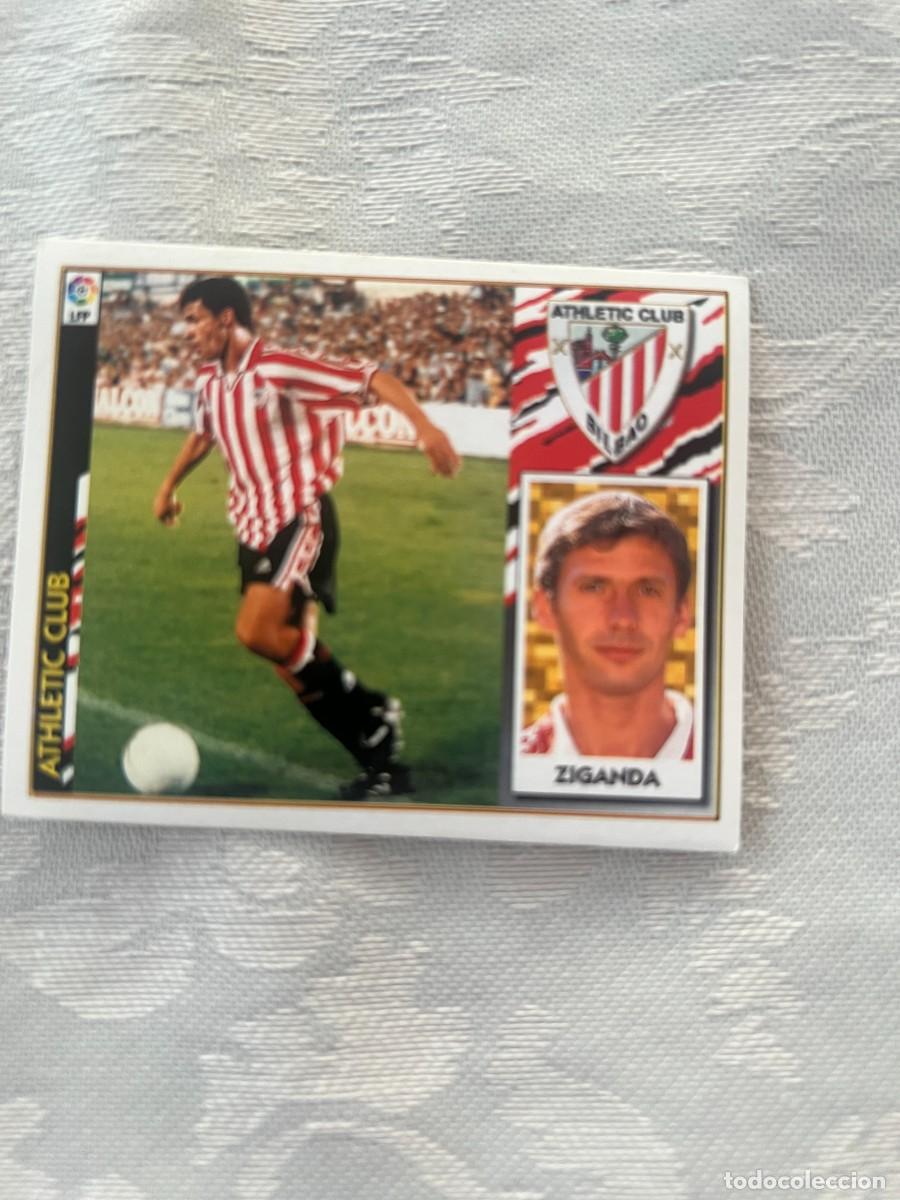 Figurine di Calcio: ZIGANDA AT BILBAO SIN PEGAR LIGA ESTE 1997/98 97 98