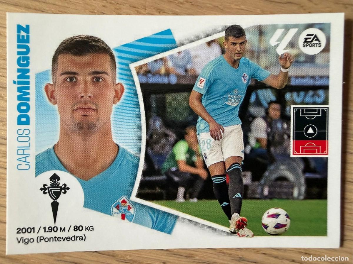 Football Stickers: 8 DOMINGUEZ CELTA VIGO 24 25 2024 2025 LIGA EA SPORTS COLECCIONES ESTE SIN PEGAR STICKER