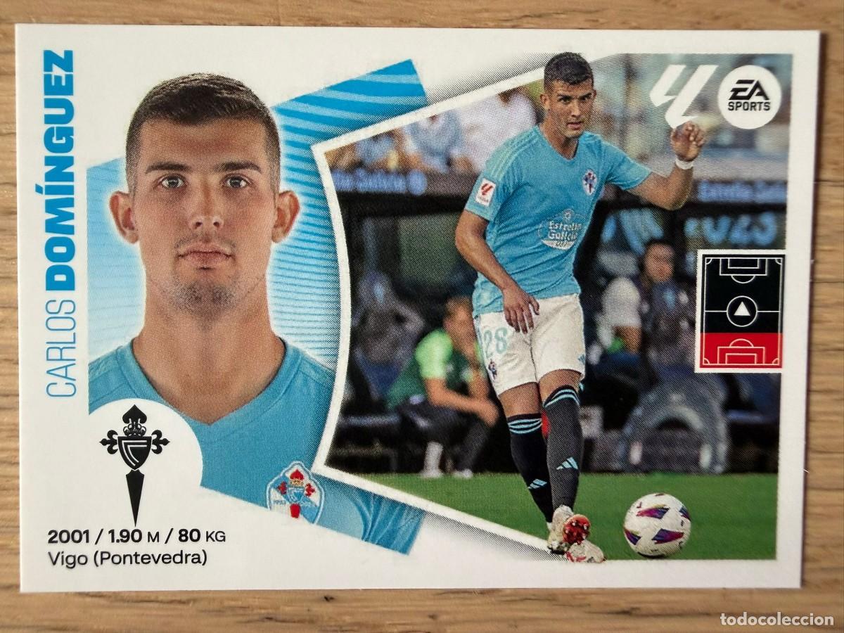 Football Stickers: 8 DOMINGUEZ CELTA VIGO 24 25 2024 2025 LIGA EA SPORTS COLECCIONES ESTE SIN PEGAR STICKER