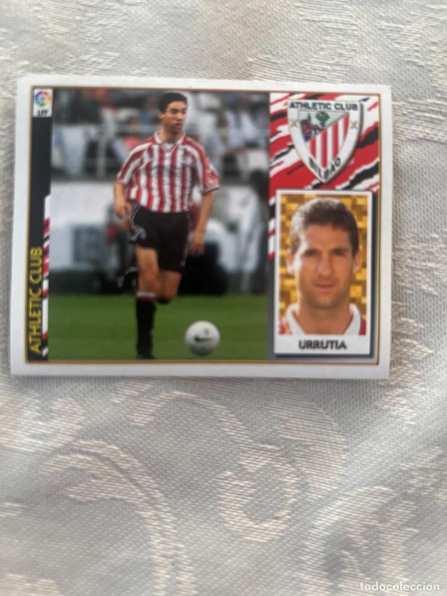 Football Stickers: URRUTIA AT BILBAO SIN PEGAR LIGA ESTE 1997/98 97 98