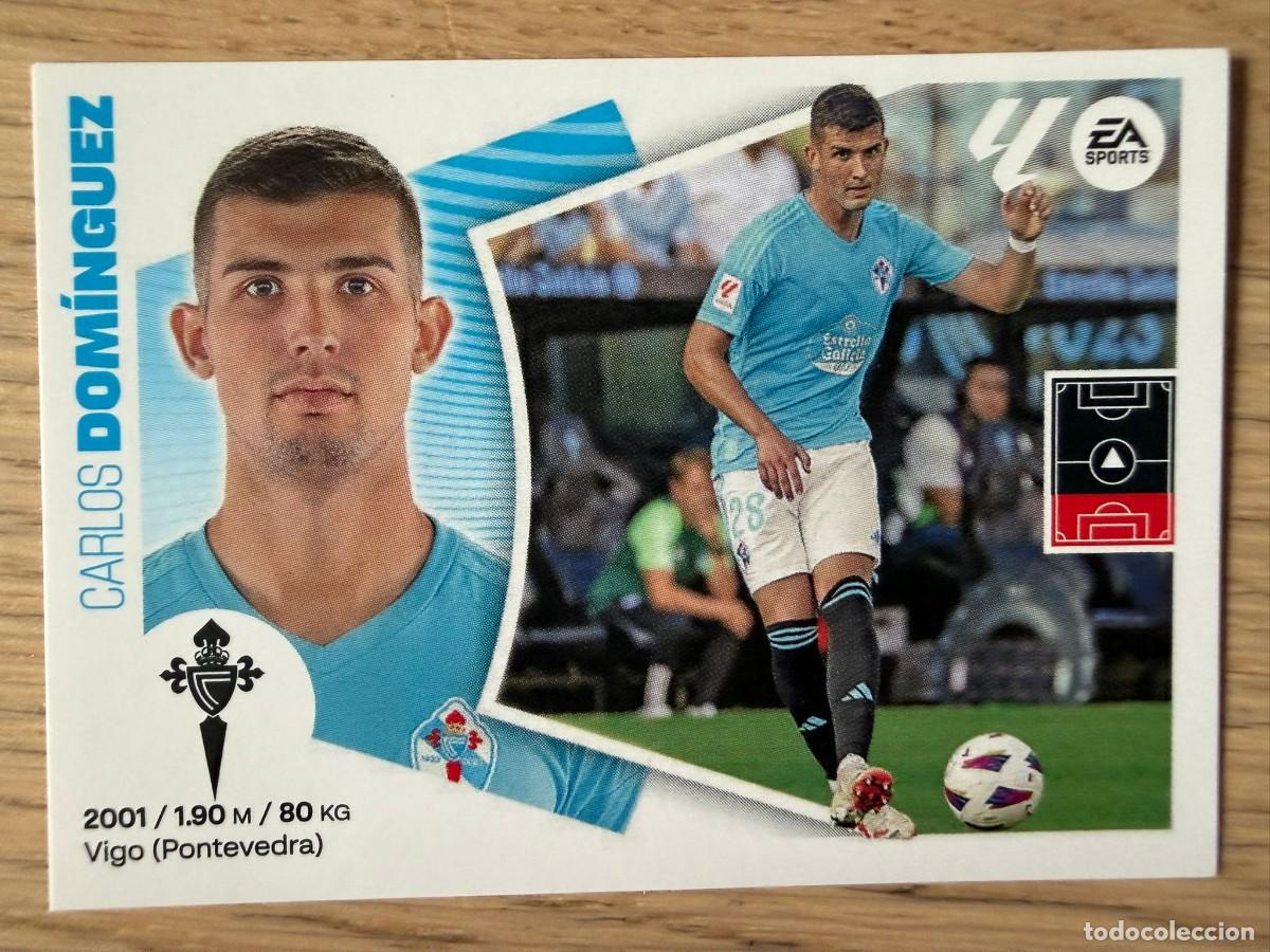 Football Stickers: 8 DOMINGUEZ CELTA VIGO 24 25 2024 2025 LIGA EA SPORTS COLECCIONES ESTE SIN PEGAR STICKER