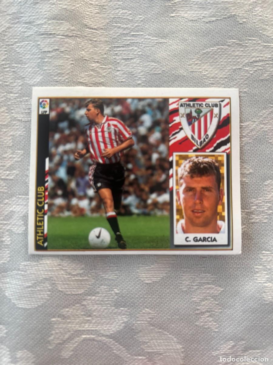 Figurine di Calcio: CARLOS GARC&Iacute;A AT BILBAO SIN PEGAR LIGA ESTE 1997/98 97 98
