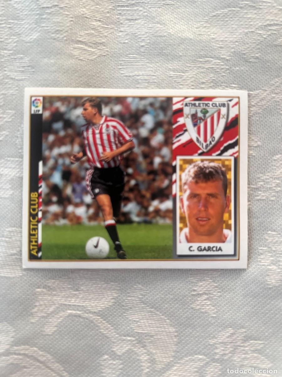 Figurine di Calcio: CARLOS GARC&Iacute;A AT BILBAO SIN PEGAR LIGA ESTE 1997/98 97 98