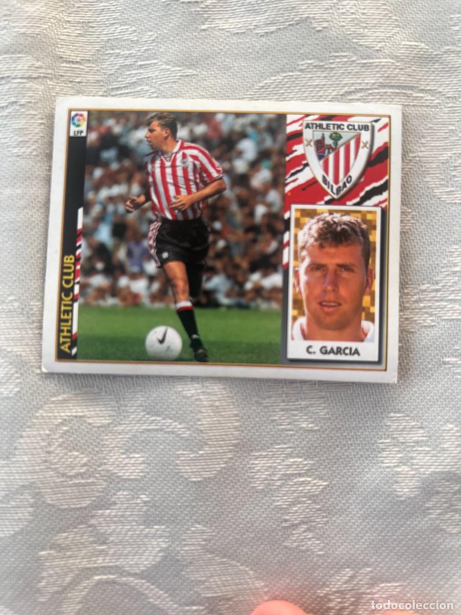 Figurine di Calcio: CARLOS GARC&Iacute;A AT BILBAO SIN PEGAR LIGA ESTE 1997/98 97 98