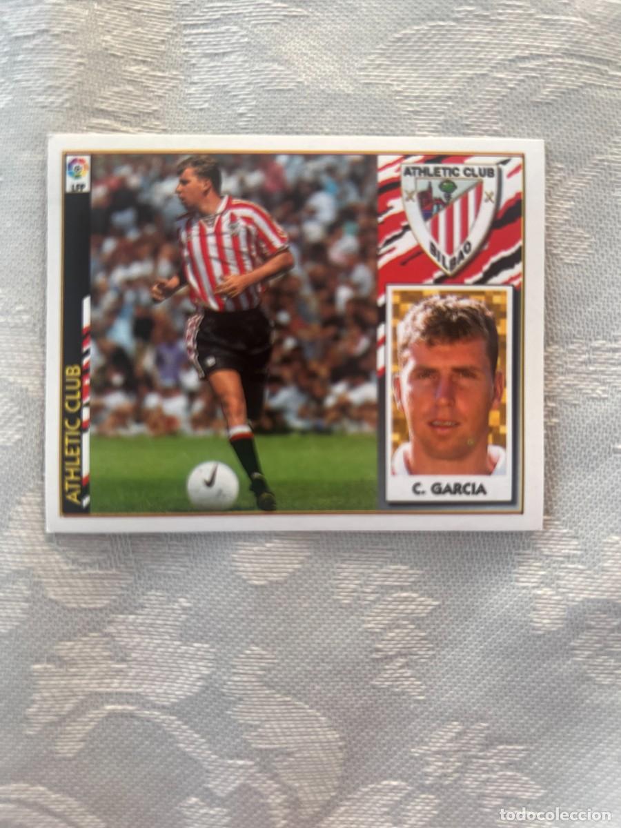 Figurine di Calcio: CARLOS GARC&Iacute;A AT BILBAO SIN PEGAR LIGA ESTE 1997/98 97 98