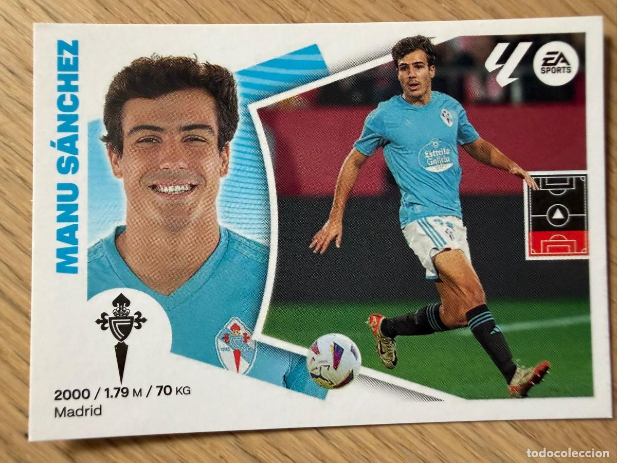 Figurine di Calcio: 10 MANU SANCHEZ CELTA VIGO 24 25 2024 2025 LIGA EA SPORTS COLECCIONES ESTE SIN PEGAR STICKER