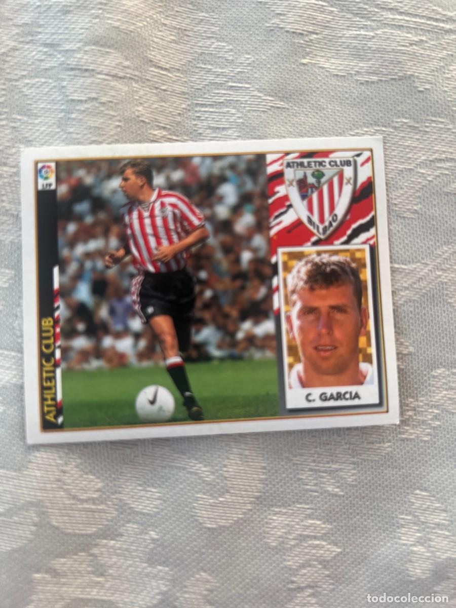 Figurine di Calcio: CARLOS GARC&Iacute;A AT BILBAO SIN PEGAR LIGA ESTE 1997/98 97 98