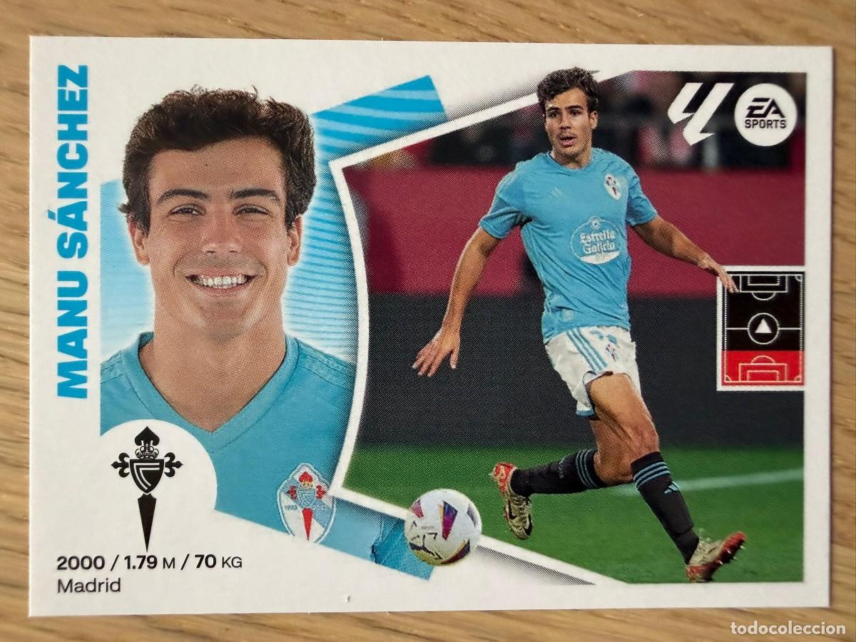 Figurine di Calcio: 10 MANU SANCHEZ CELTA VIGO 24 25 2024 2025 LIGA EA SPORTS COLECCIONES ESTE SIN PEGAR STICKER