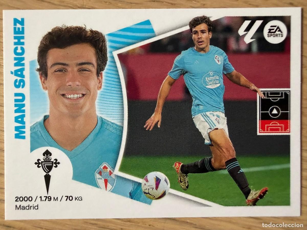 Figurine di Calcio: 10 MANU SANCHEZ CELTA VIGO 24 25 2024 2025 LIGA EA SPORTS COLECCIONES ESTE SIN PEGAR STICKER