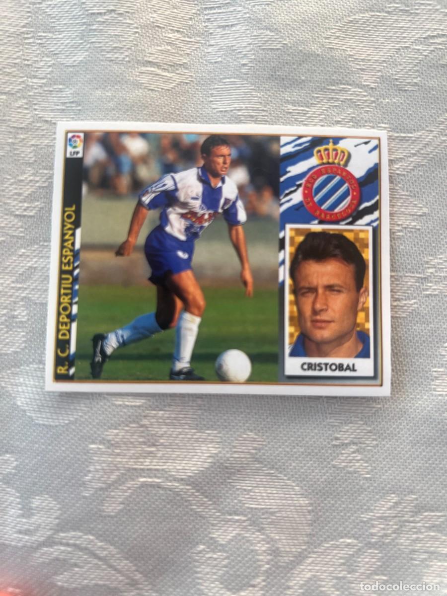 Figurine di Calcio: CRISTOBAL ESPA&Ntilde;OL SIN PEGAR LIGA ESTE 1997/98 97 98