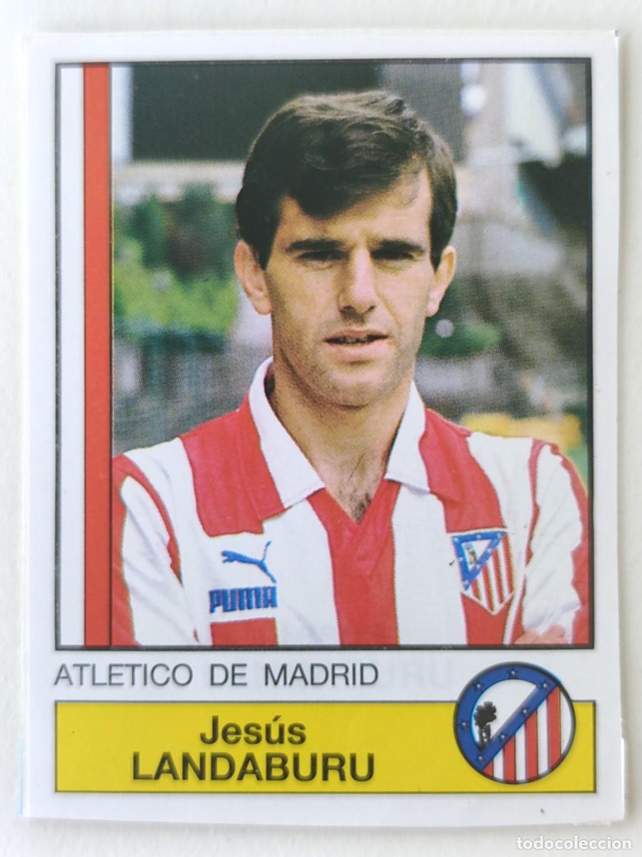 Figurine di Calcio: #29 LANDABURU (ATLETICO MADRID) FUTBOL 87 PANINI
