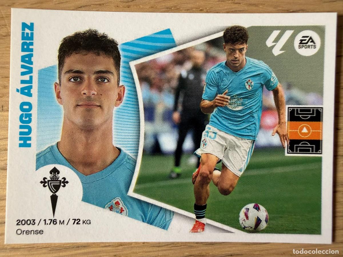 Cromos de f&uacute;tbol: 12 HUGO ALVAREZ CELTA VIGO 24 25 2024 2025 LIGA EA SPORTS COLECCIONES ESTE SIN PEGAR STICKER