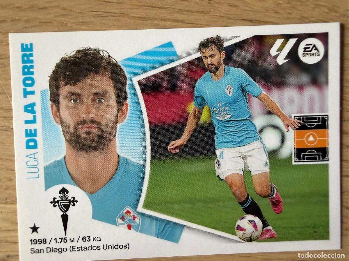 Cromos de f&uacute;tbol: 13 DE LA TORRE CELTA VIGO 24 25 2024 2025 LIGA EA SPORTS COLECCIONES ESTE SIN PEGAR STICKER
