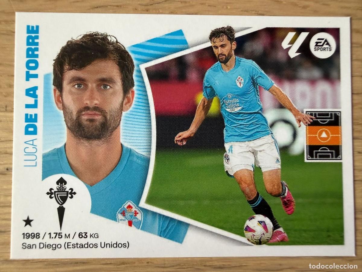 Cromos de f&uacute;tbol: 13 DE LA TORRE CELTA VIGO 24 25 2024 2025 LIGA EA SPORTS COLECCIONES ESTE SIN PEGAR STICKER