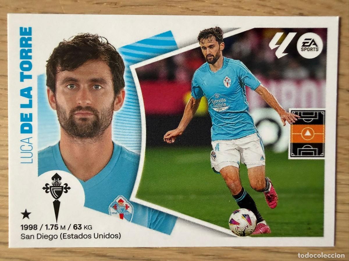 Cromos de f&uacute;tbol: 13 DE LA TORRE CELTA VIGO 24 25 2024 2025 LIGA EA SPORTS COLECCIONES ESTE SIN PEGAR STICKER
