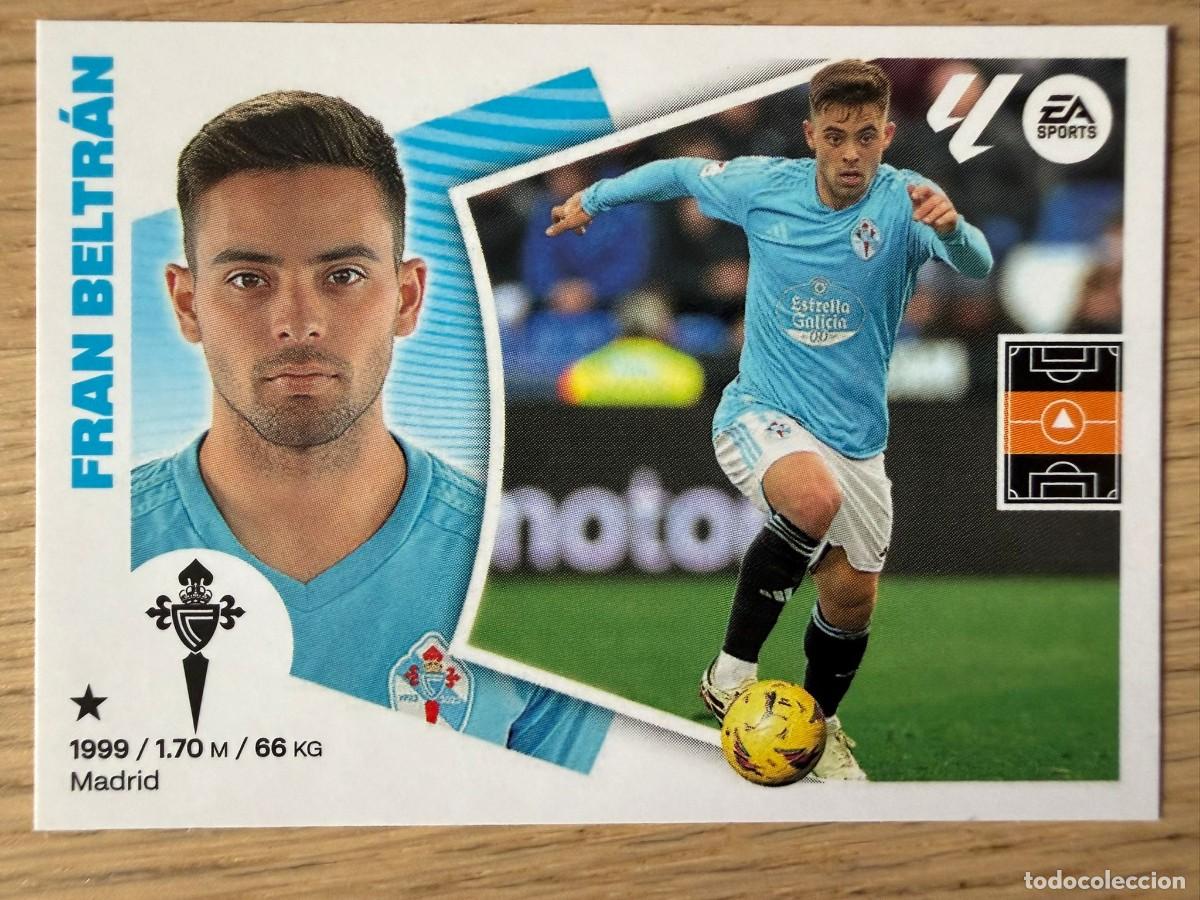 Cromos de f&uacute;tbol: 14 FRAN BELTRAN CELTA VIGO 24 25 2024 2025 LIGA EA SPORTS COLECCIONES ESTE SIN PEGAR STICKER